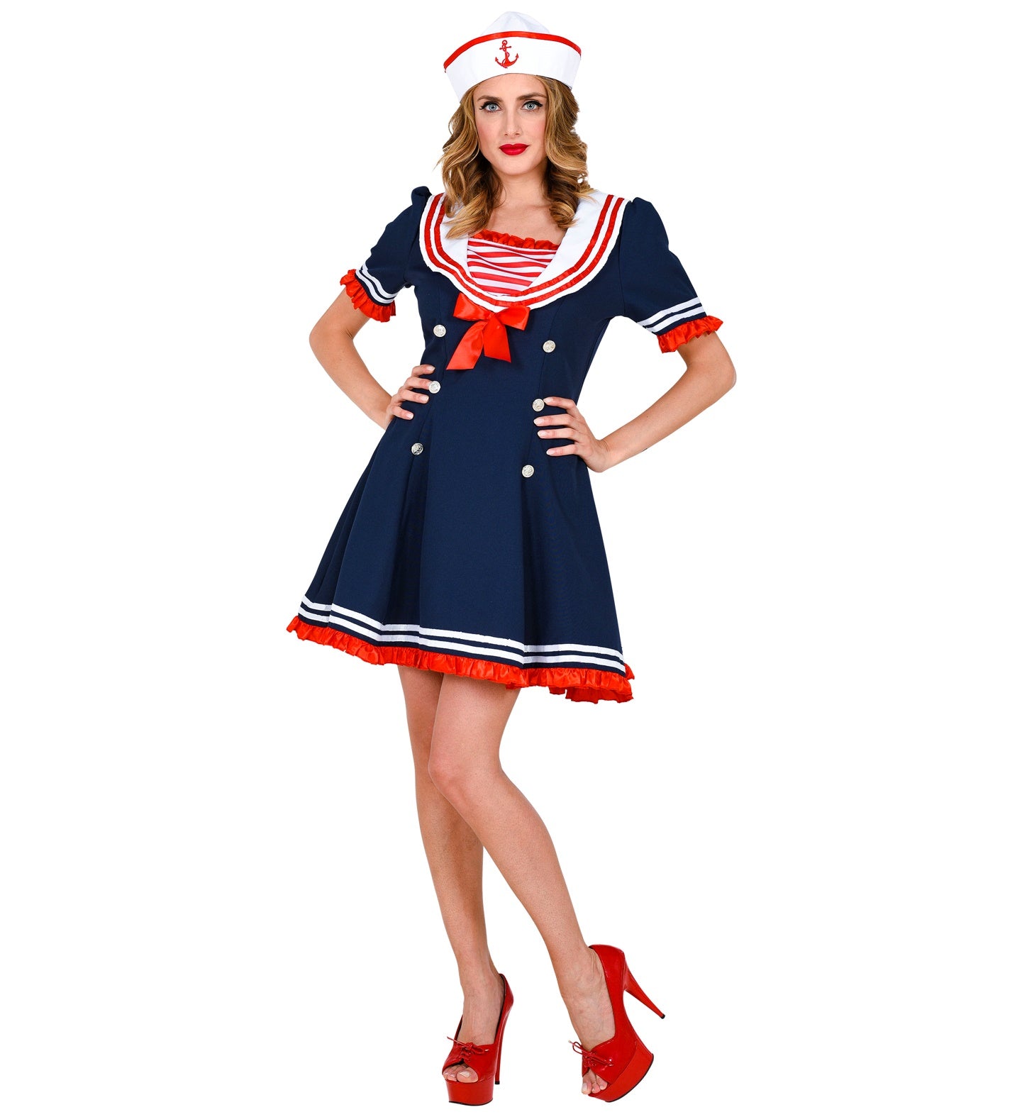 Ladies Blue Ship Ahoy Sailor outfit  