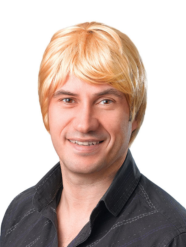 Short Blonde Wig men's