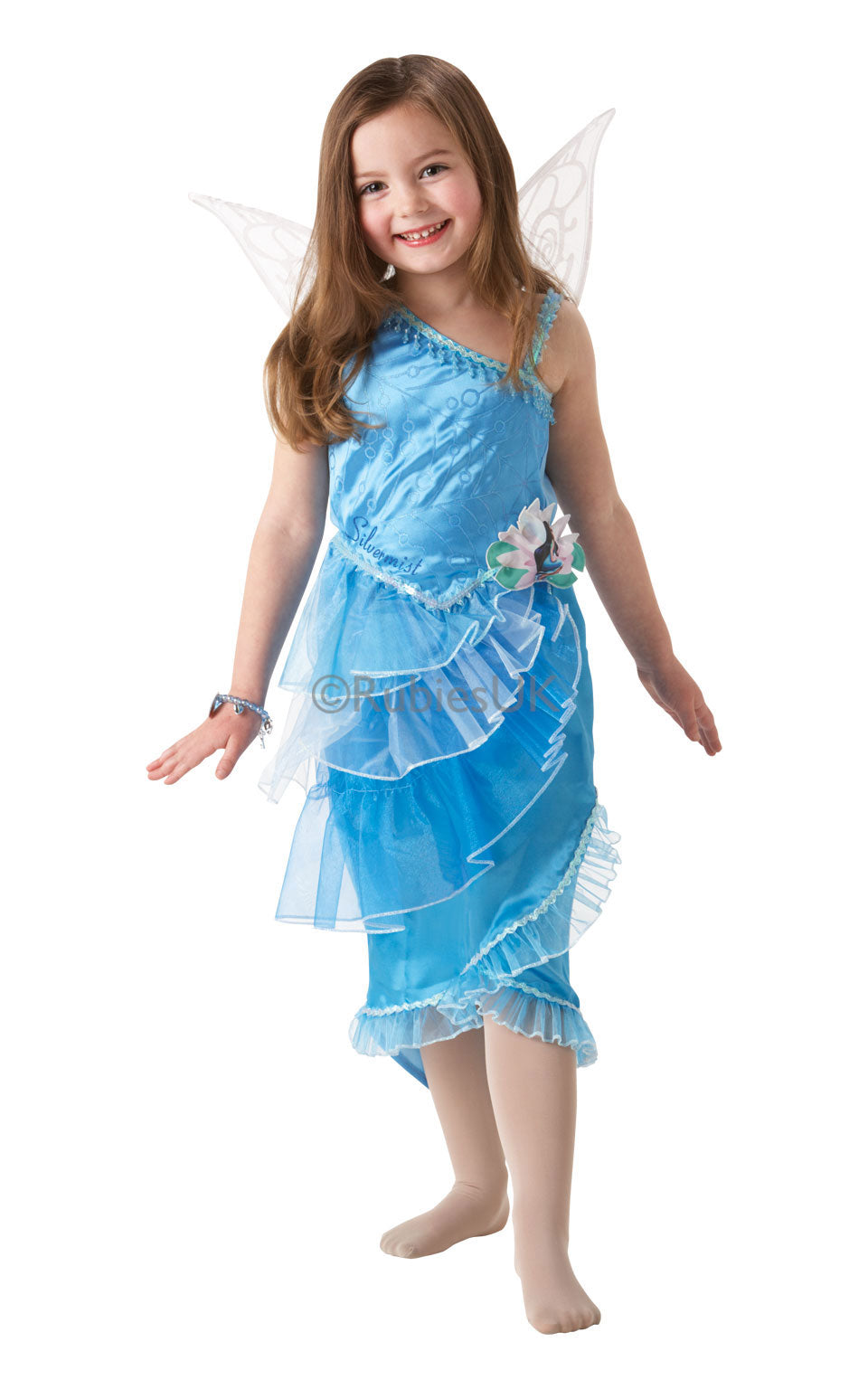 Girls Silver Mist Fairy Disney Girls Costume