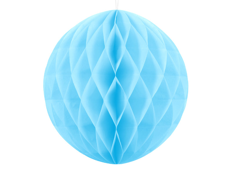 Sky Blue Honeycomb Ball Decoration 40cm