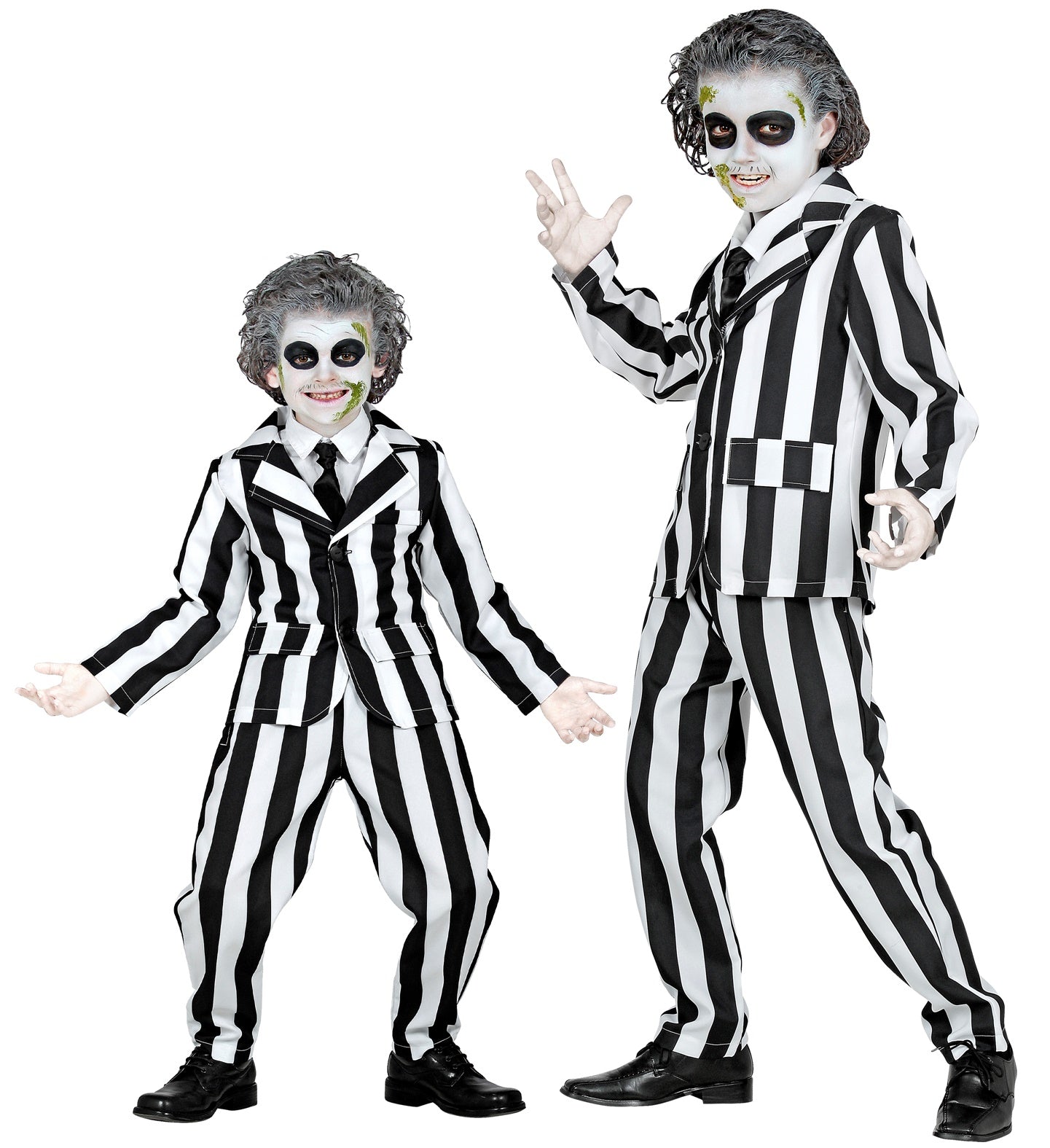 Sleazy Ghost Beetlejuice Halloween Costume for kids