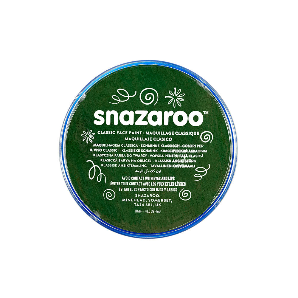 Snazaroo Face And Body Paint Dark Green