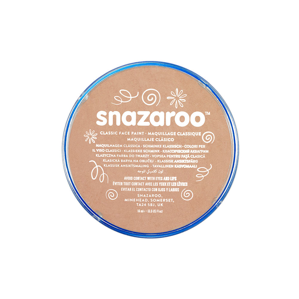 Snazaroo Barely Beige 18ml Face Paint
