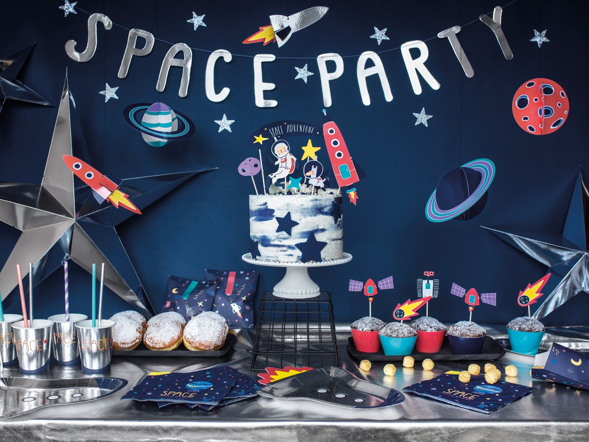 Space Cake Toppers