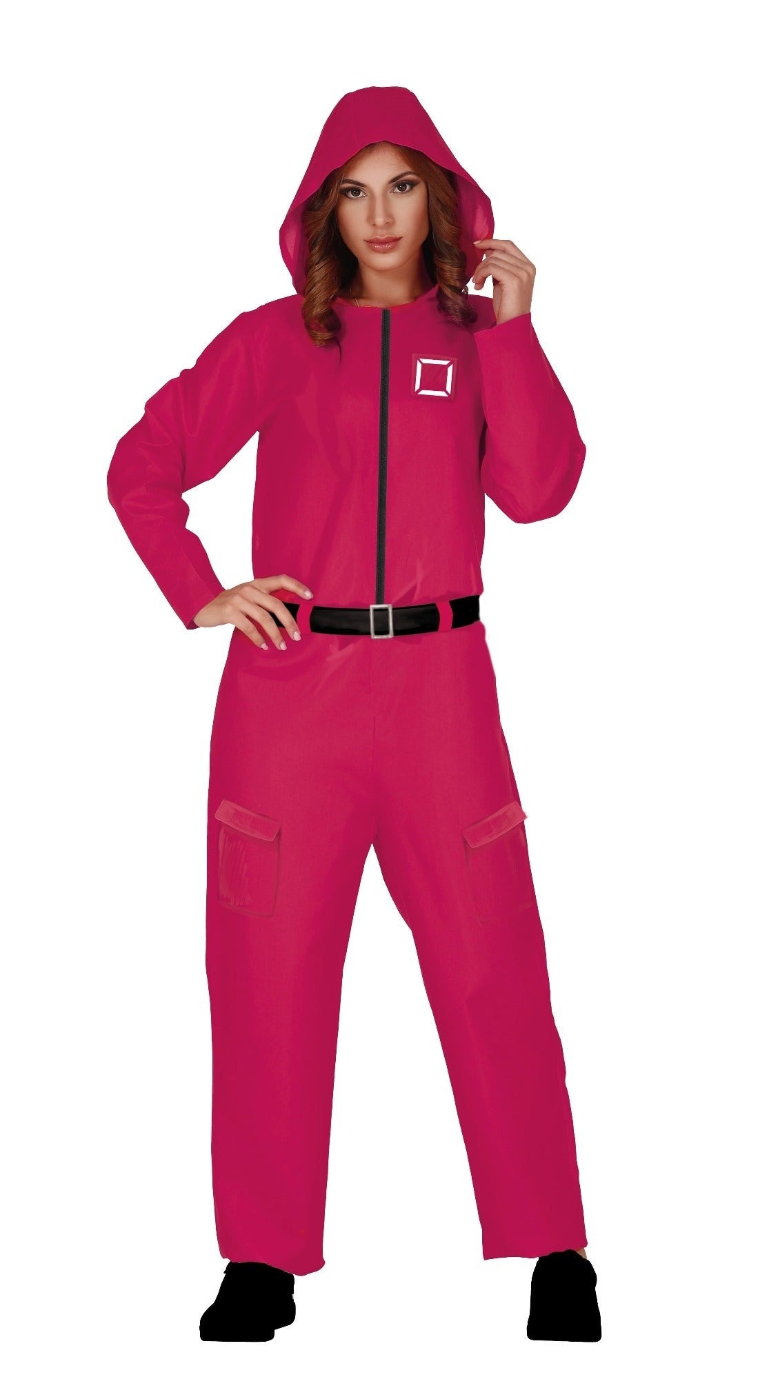 Squid Gamer Guard Costume Ladies