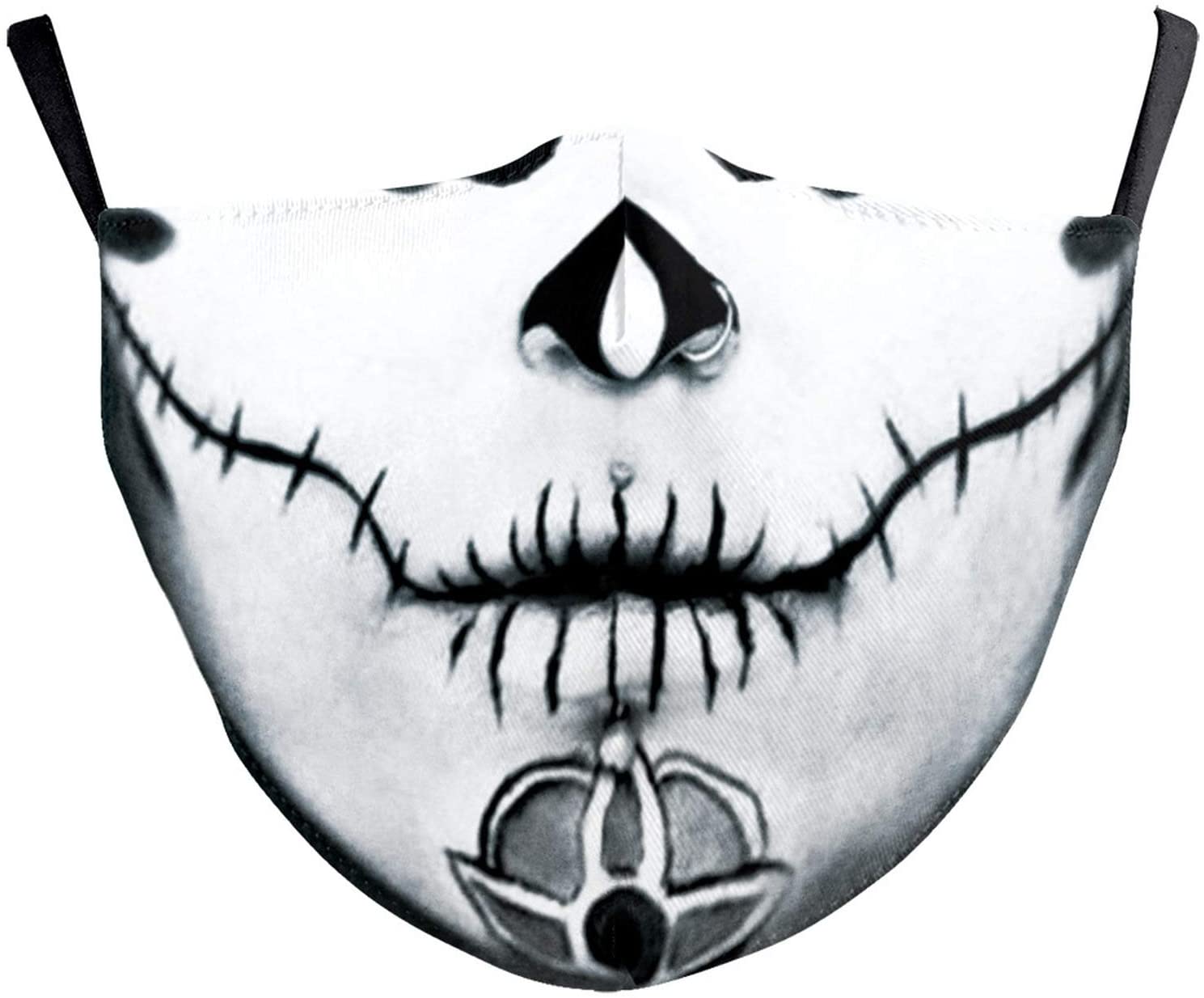 Stitched Mouth Face Mask