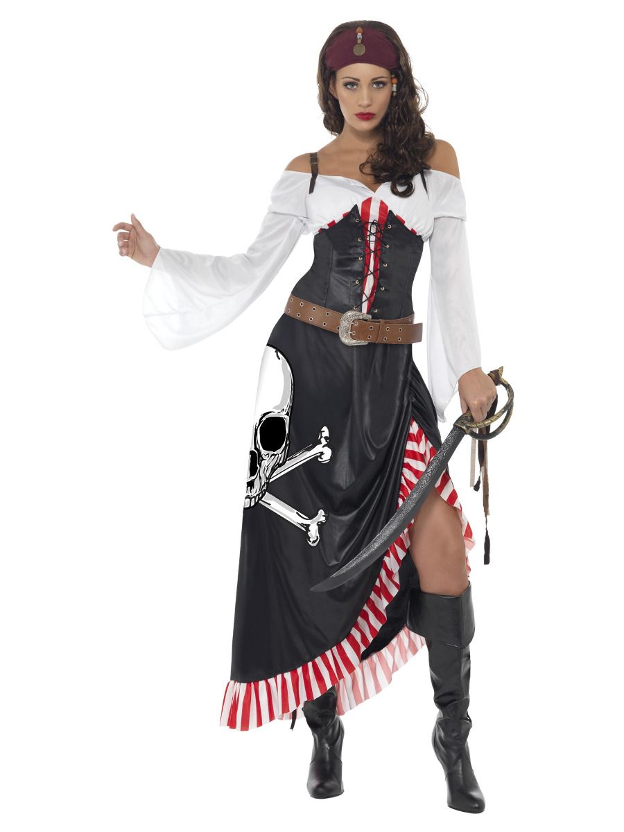 Sultry Swashbuckler Pirate fancy dress Costume for women