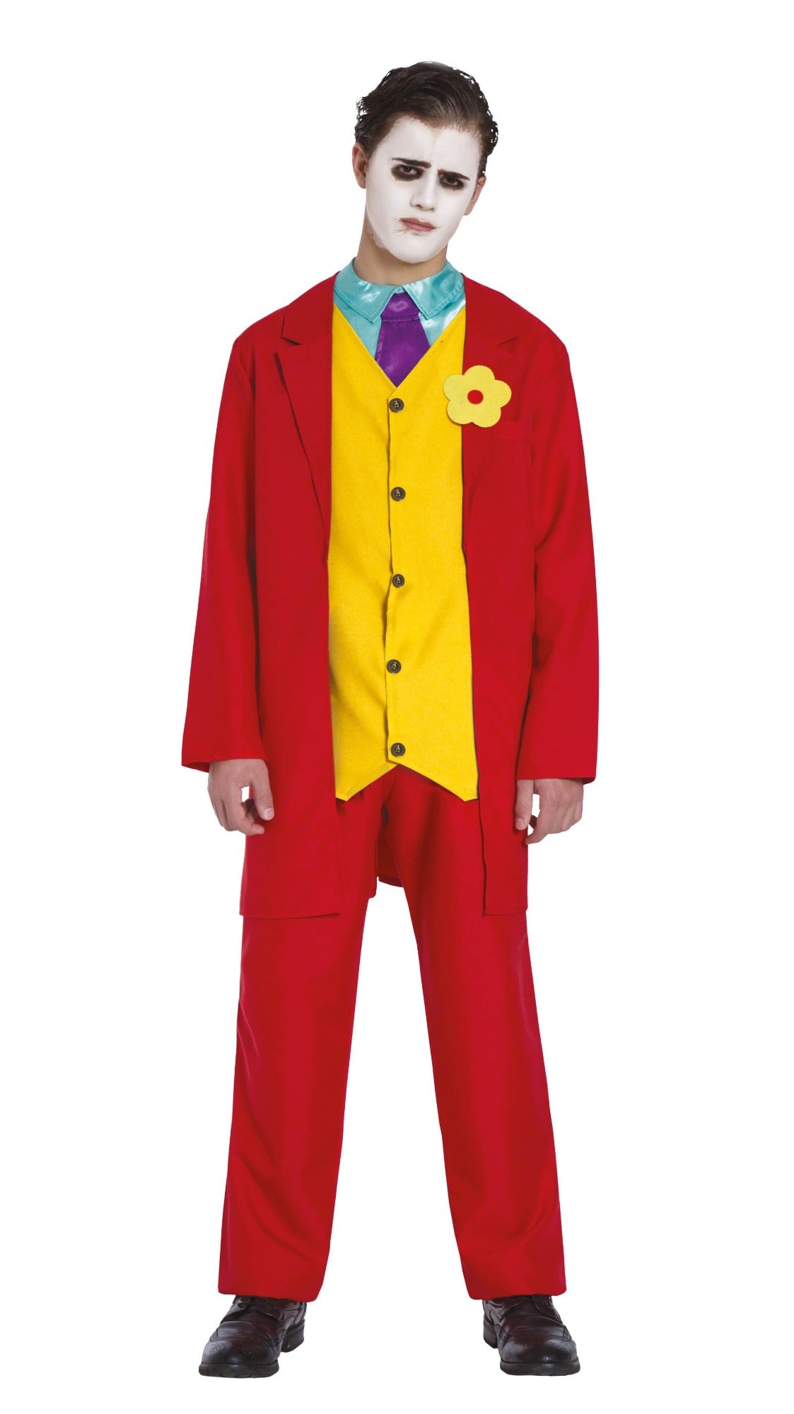 Mr Smile Joker Costume Teen