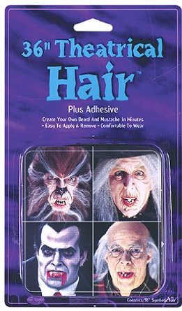 Brown Theatrical Hair