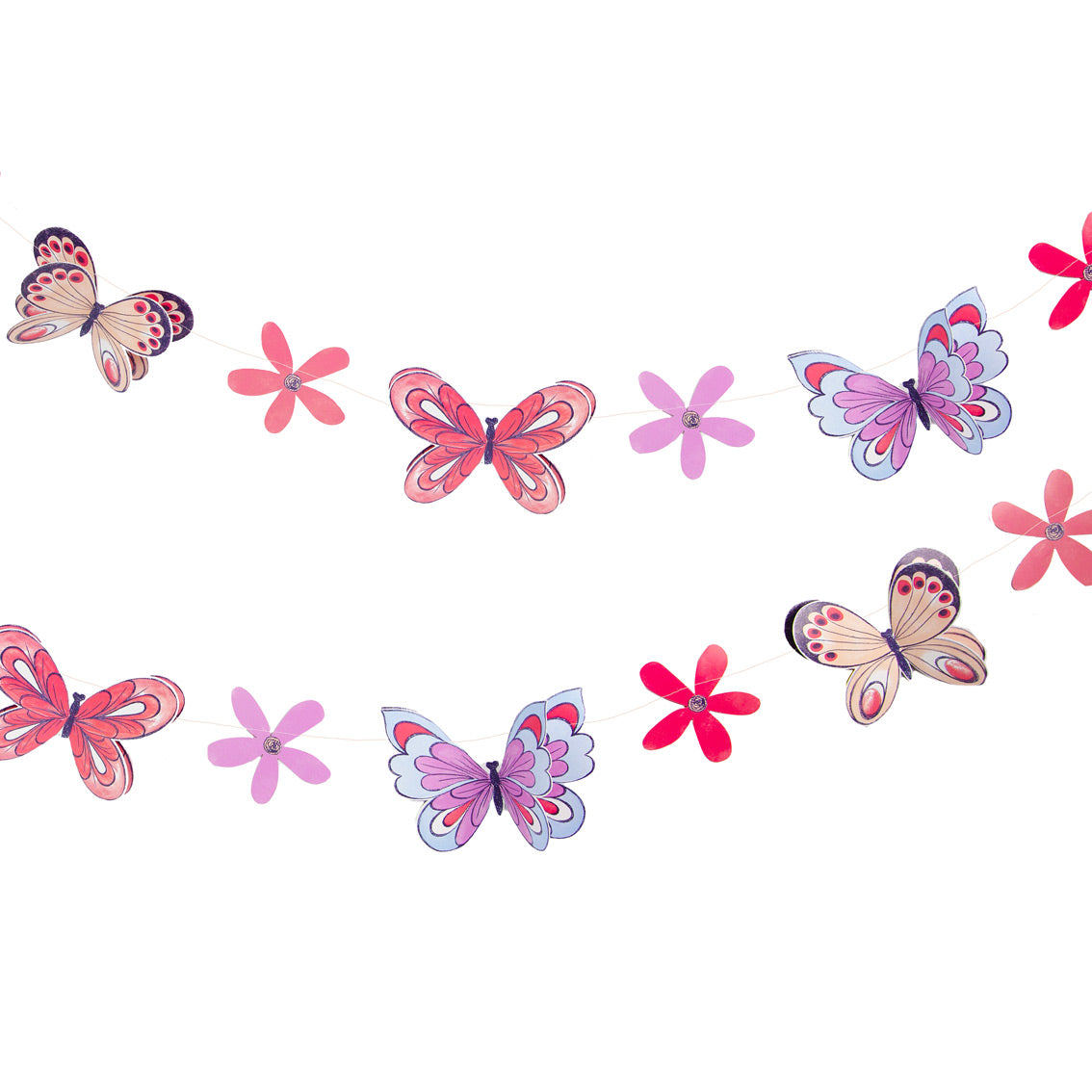 Tilly & Tigg Butterfly Paper Garland