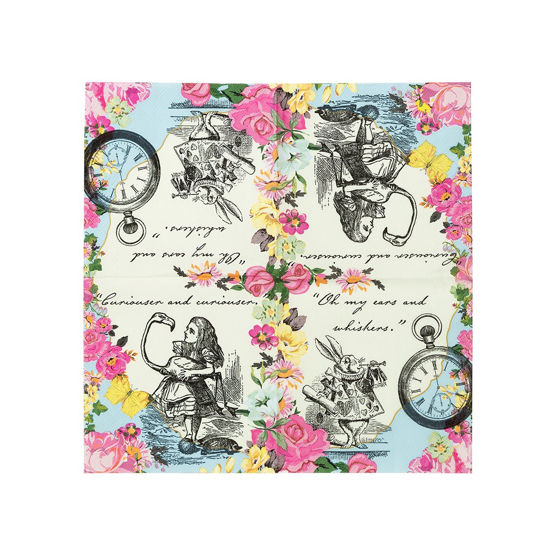 Truly Alice Cocktail Napkins open