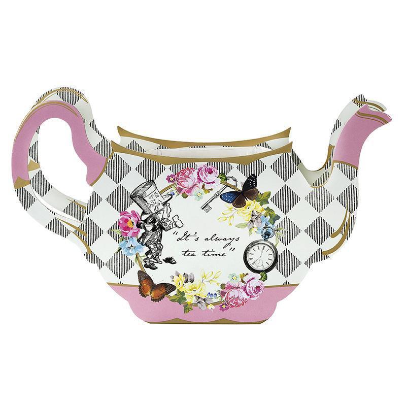 Truly Alice Whimsical Tea Pot Vase