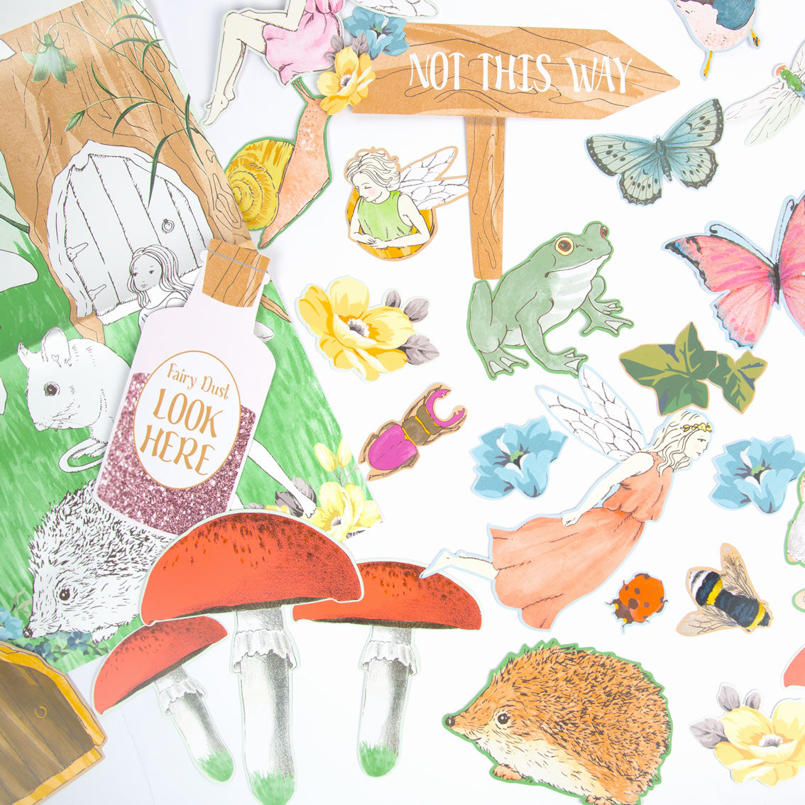 Truly Fairy Treasure Hunt Game Party props