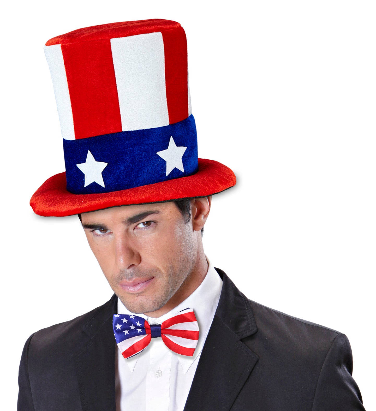 Uncle Sam stars and stripes Top Hat