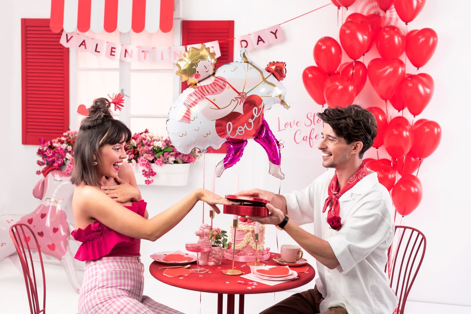 Valentines Day Bunting Party Decoration