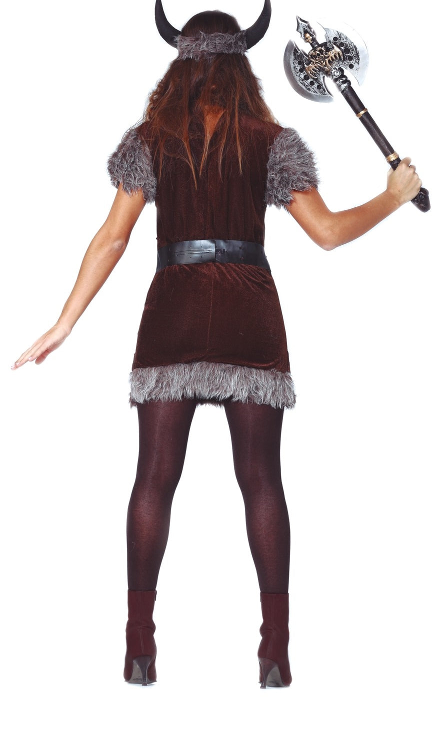 Viking Raider Costume Women's back