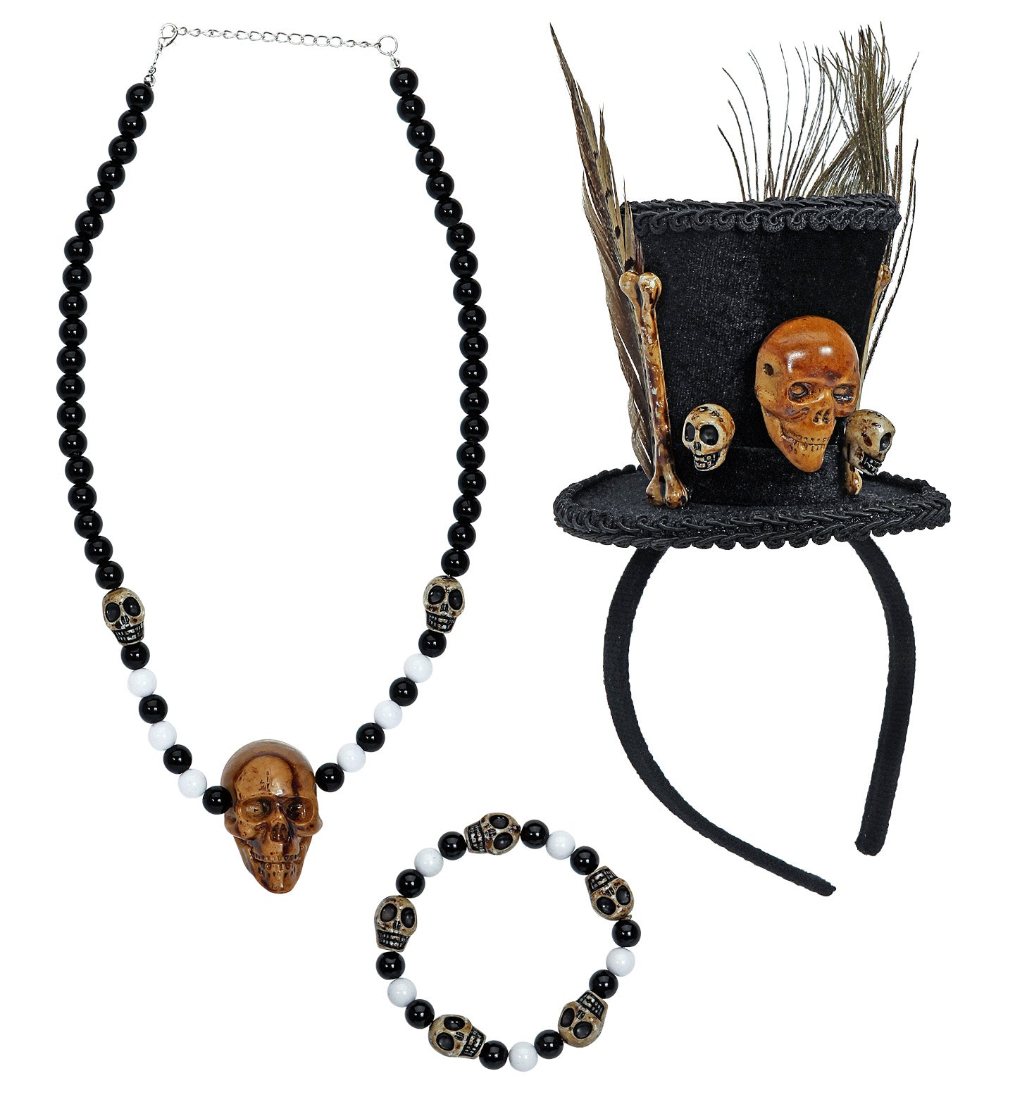 Voodoo Priest Costume Accessory Kit