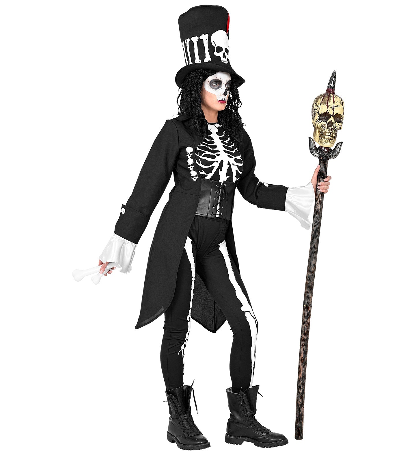 Voodoo Priestess Costume Ladies side
