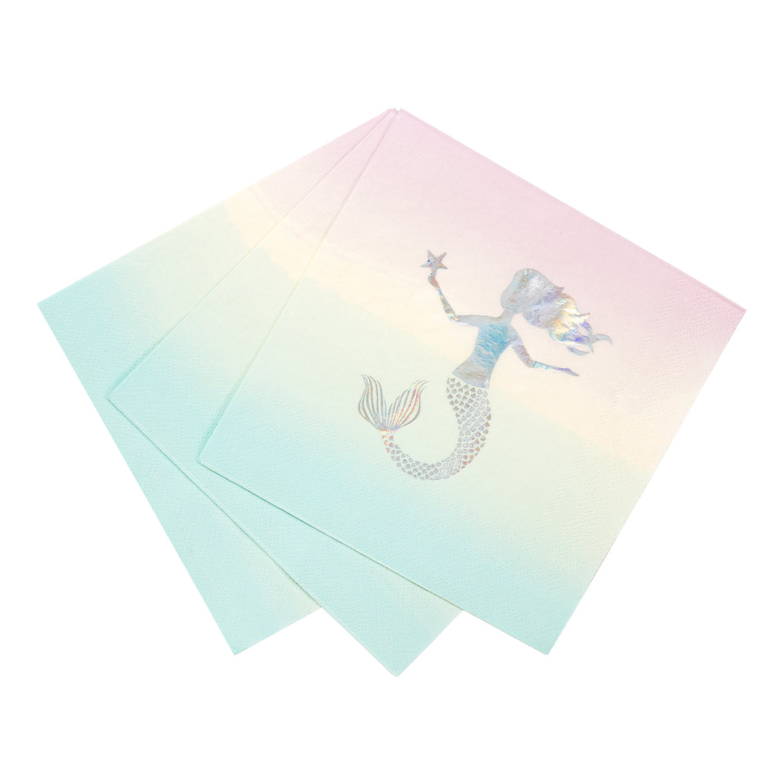 We Heart Mermaids paper Napkins