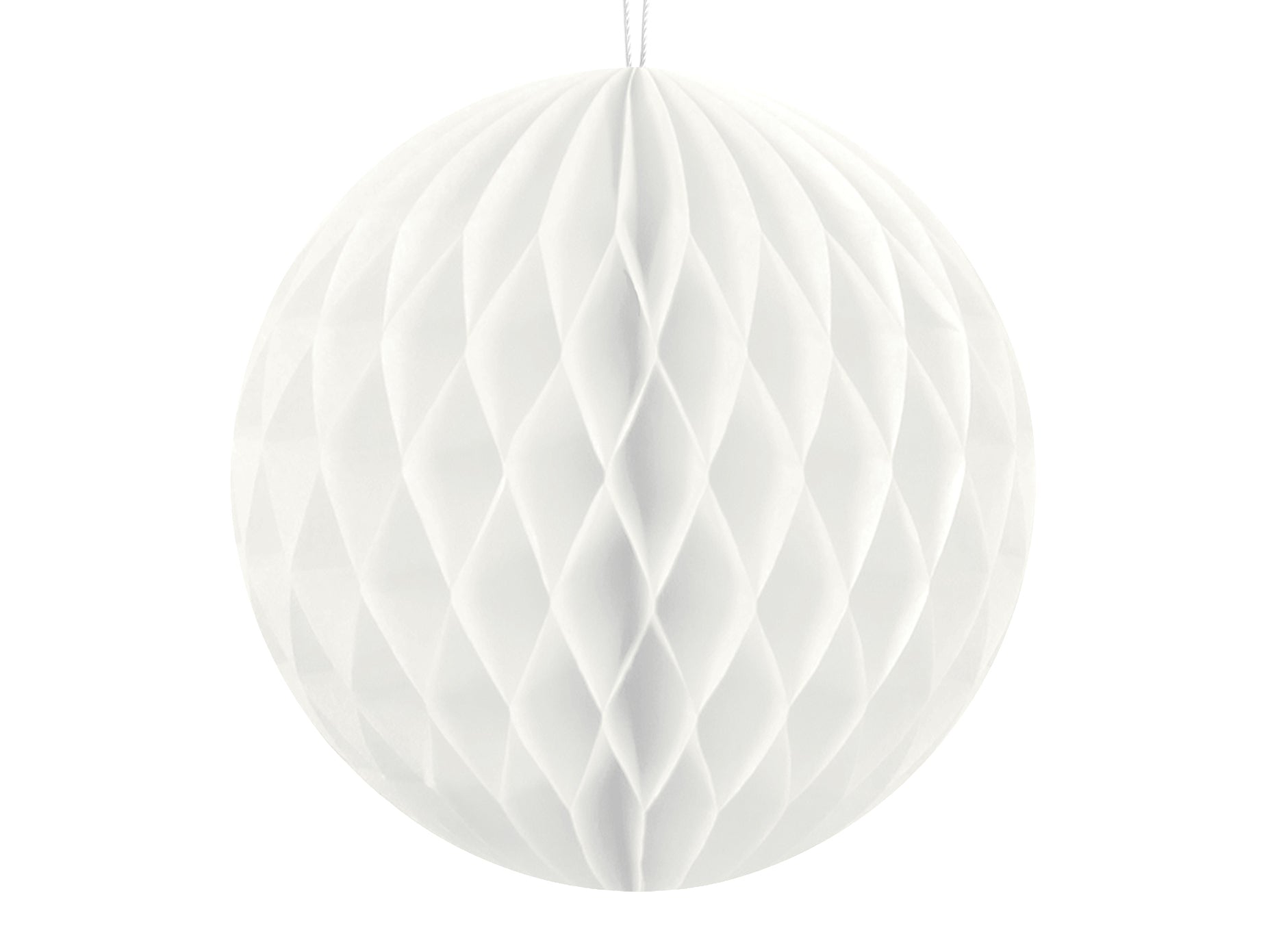 White Honeycomb Decoration 10cm