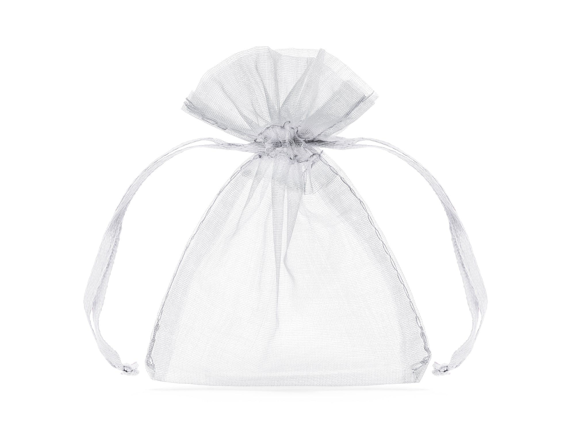 White Organza gift Bag 7.5 X10cm