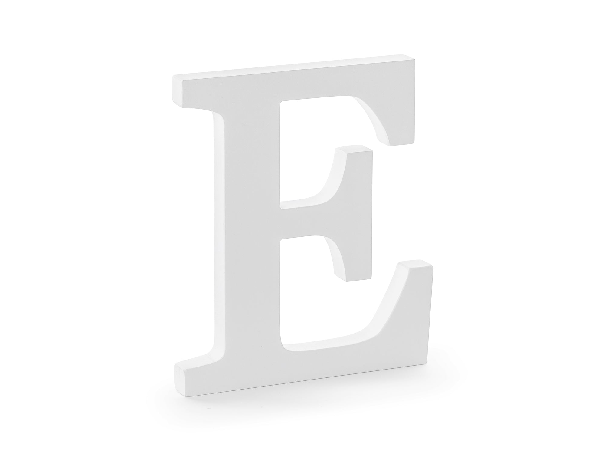 Wooden Letter E Wedding Decor