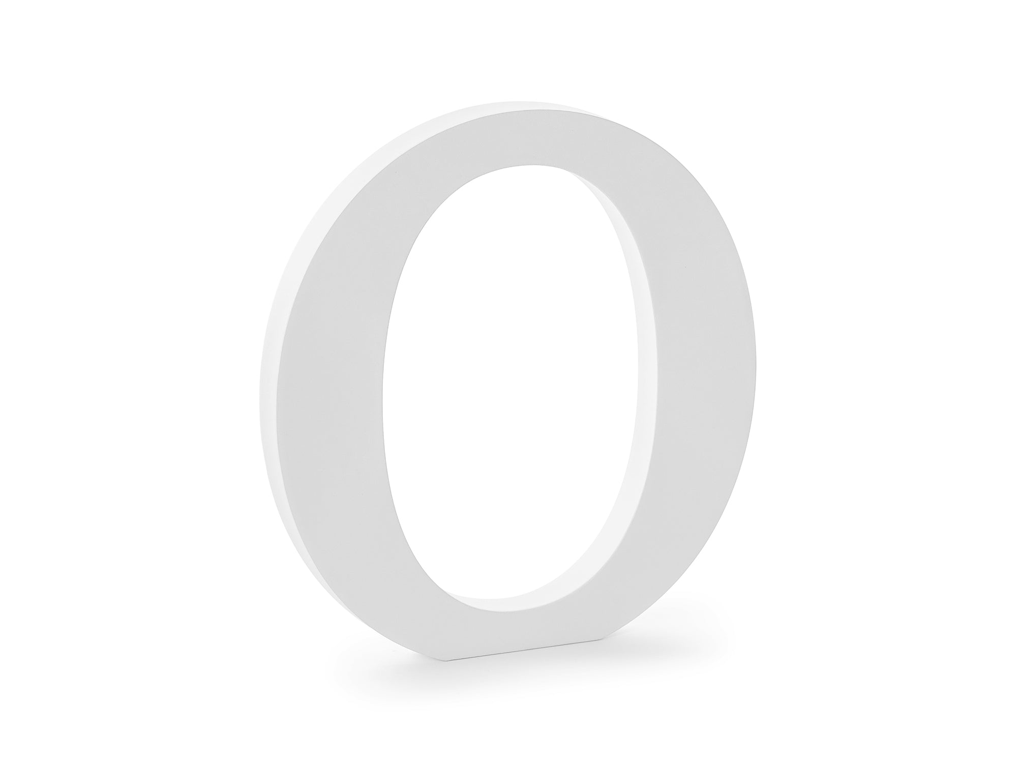 Vintage Wooden Letter O decoration