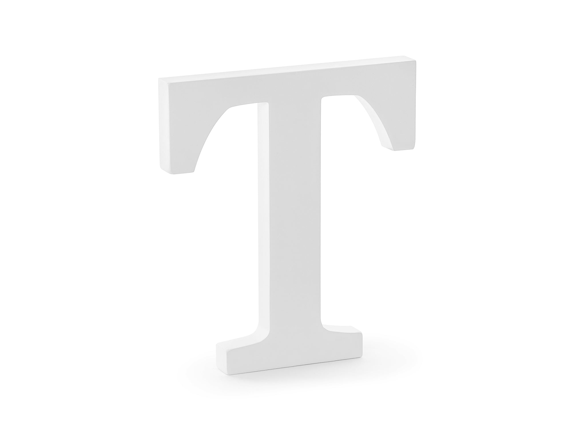 Wooden Letter T Wedding Decor