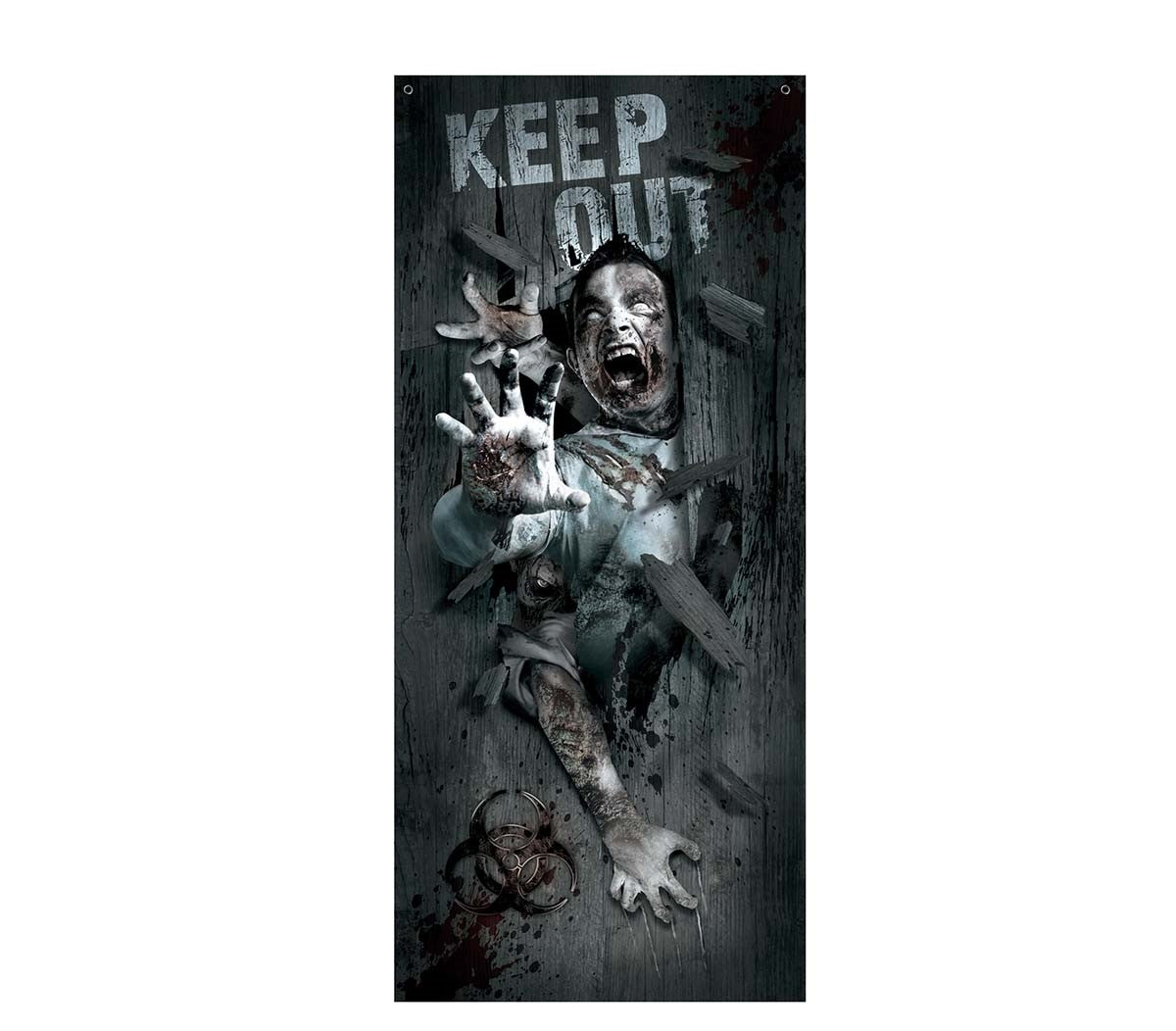 Zombie Attack Door Halloween Decoration