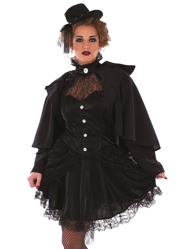 Ladies Victorian Widow Costume Ladies Victorian Widow Costume