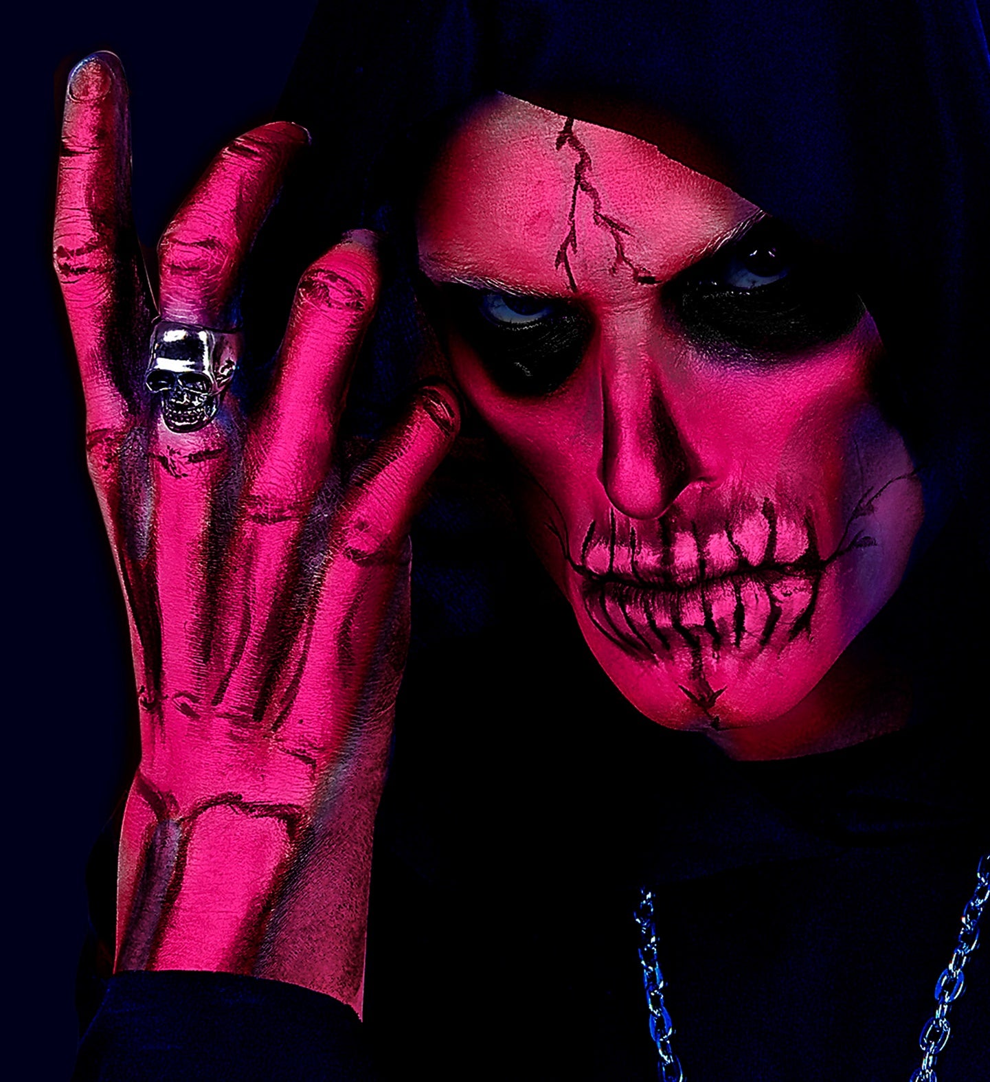 Pink Neon Paint Aqua Face and Body Paint 30ml