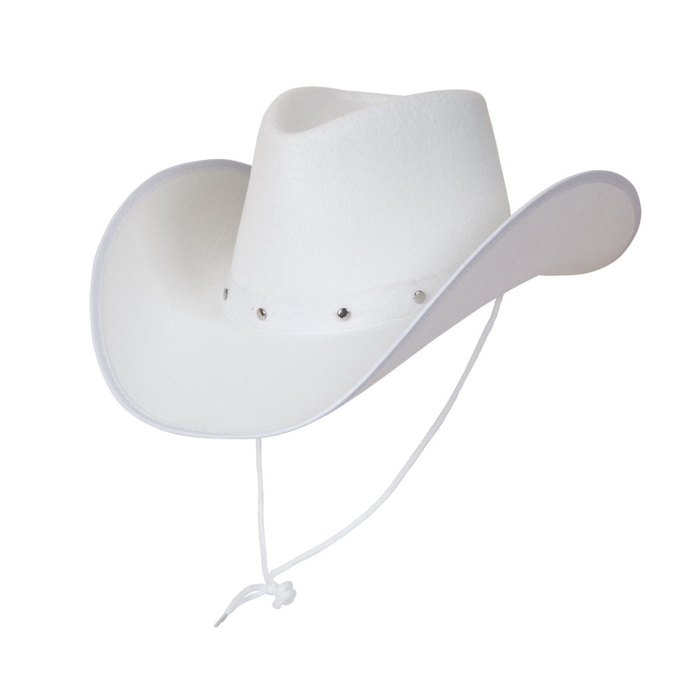 Texan Cowboy Hat White