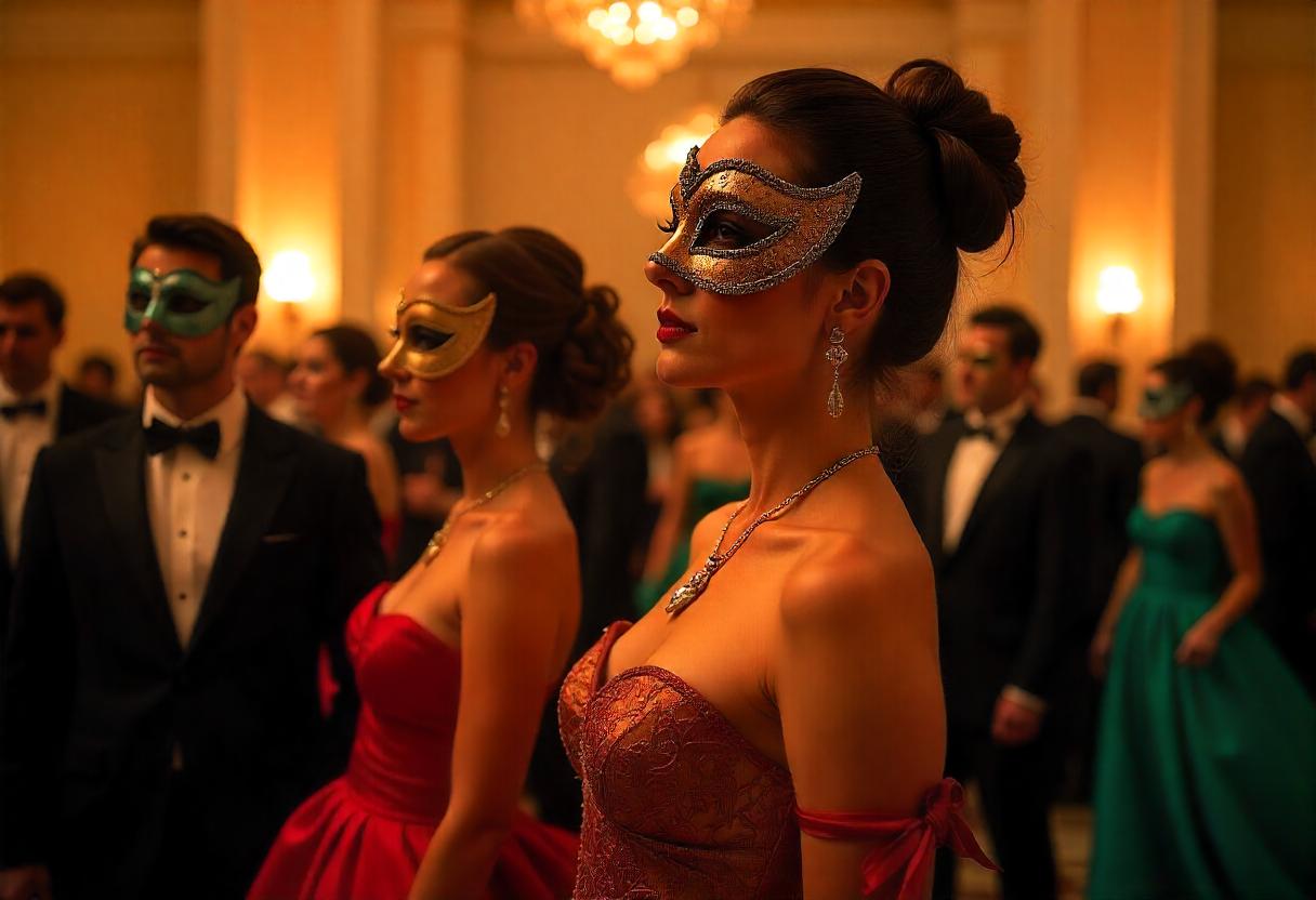 Masquerade Masks, Venetian & Party Masks