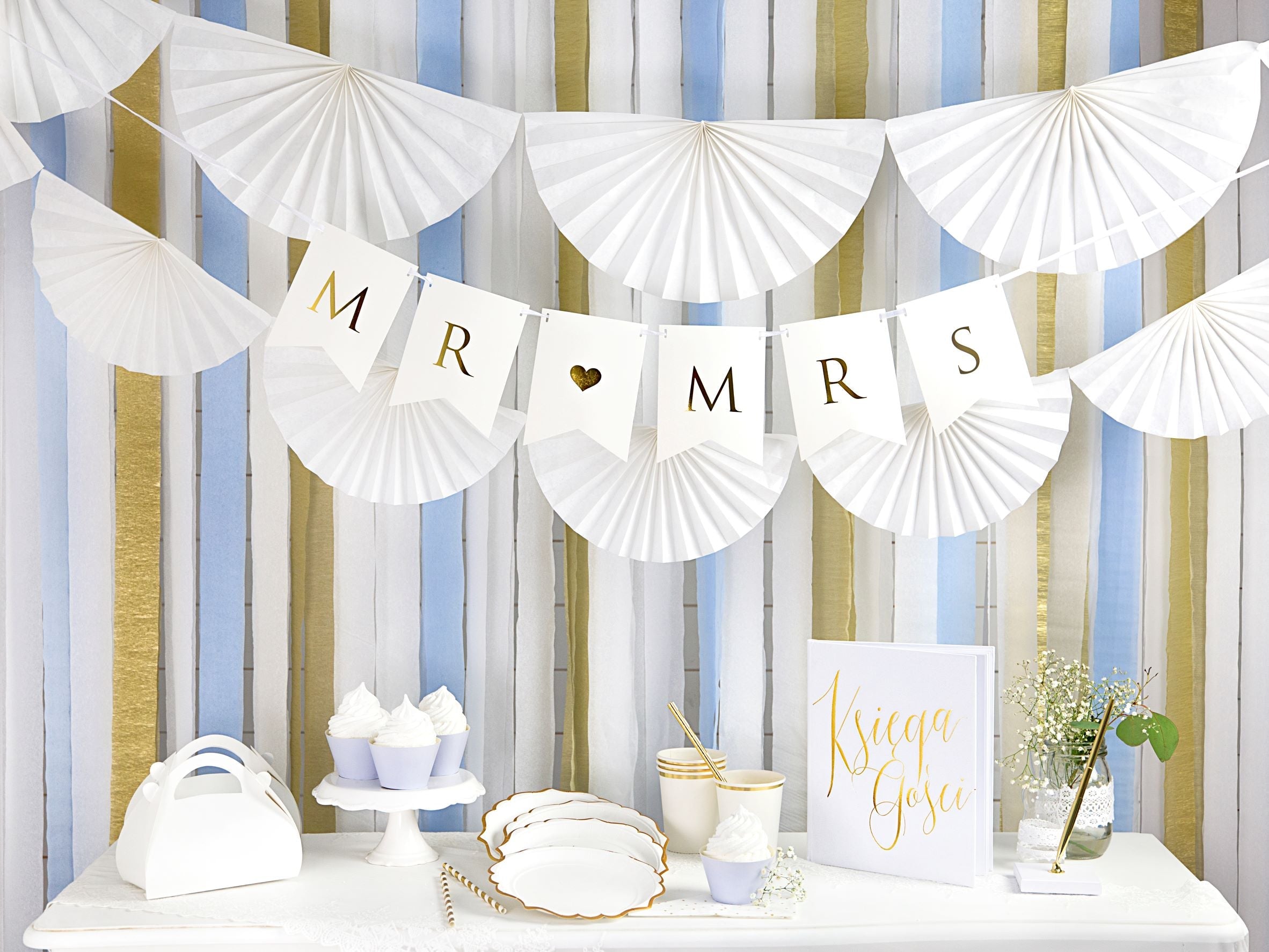 Wedding Bunting Decorations | Just Married Bunting