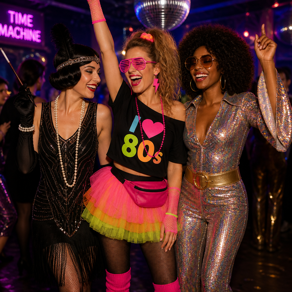 Ladies Decades Costumes