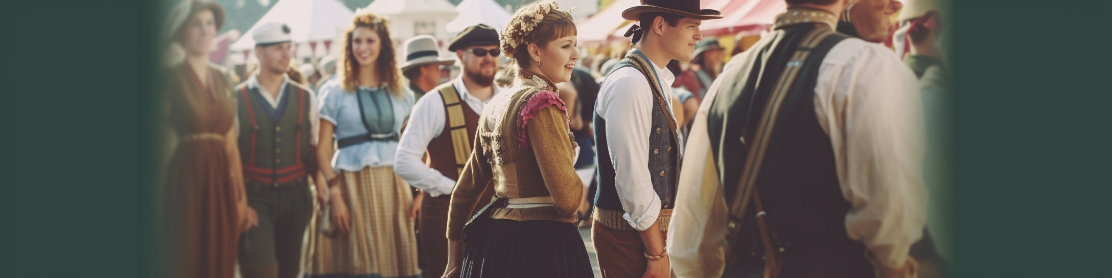 Oktoberfest costumes for men and women