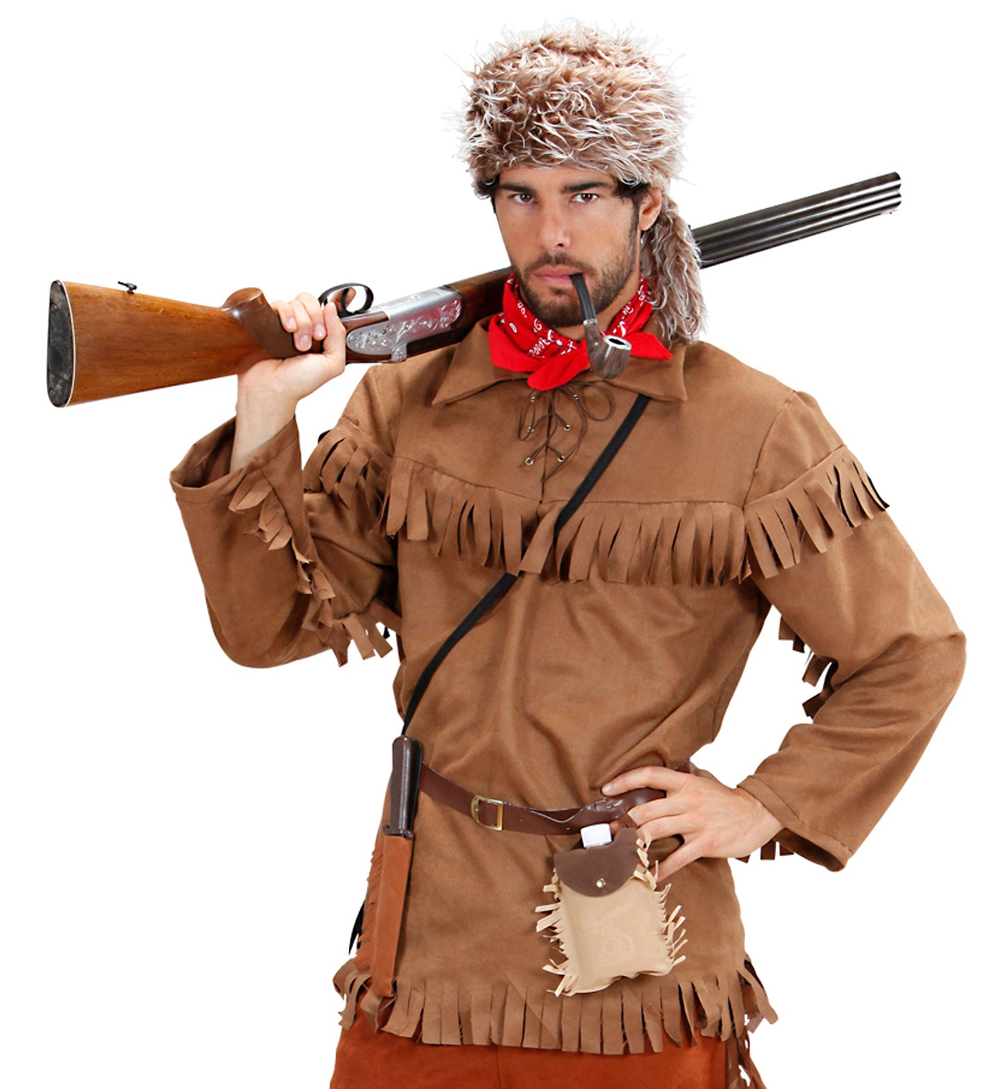 1800's Fur Trapper Costume Men's