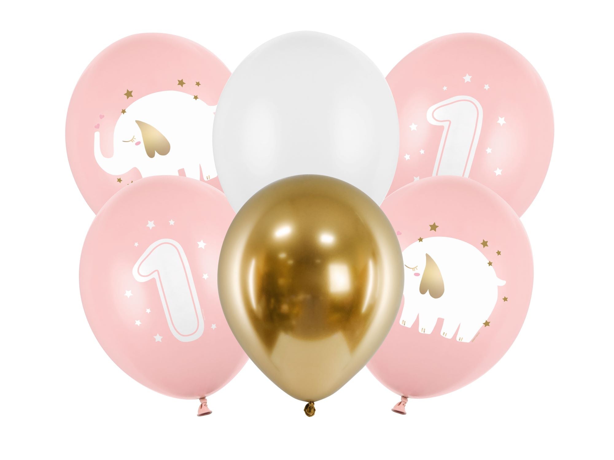 1st Birthday Party Balloons Pink party decorations
