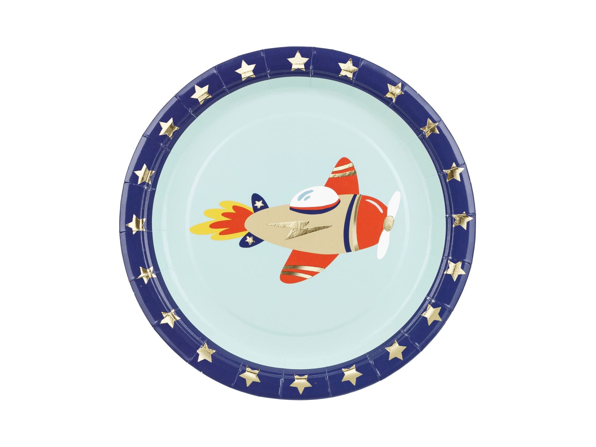 Airplane Party Plates Pack of 6