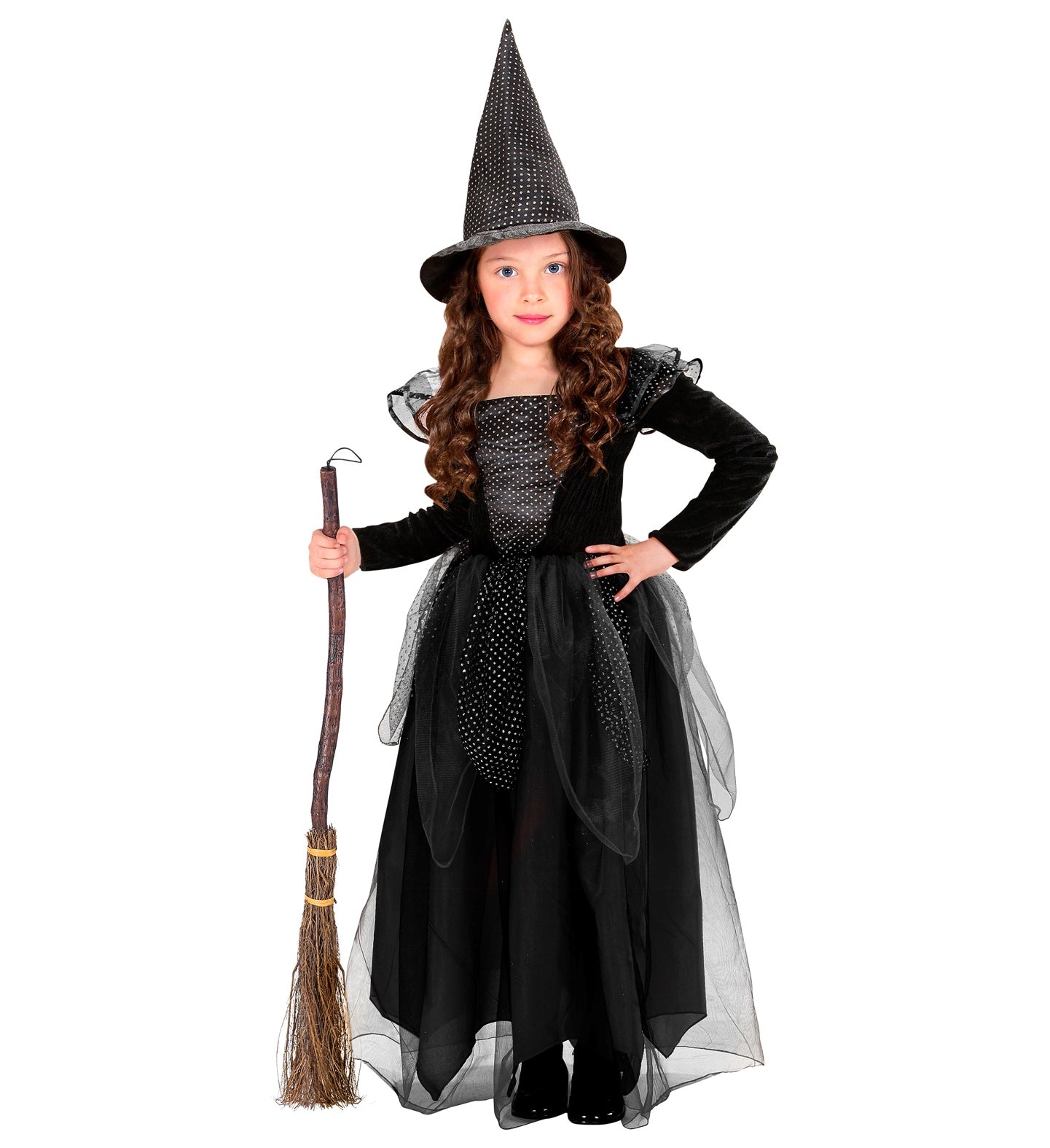 Black Glamour Witch Toddler Costume