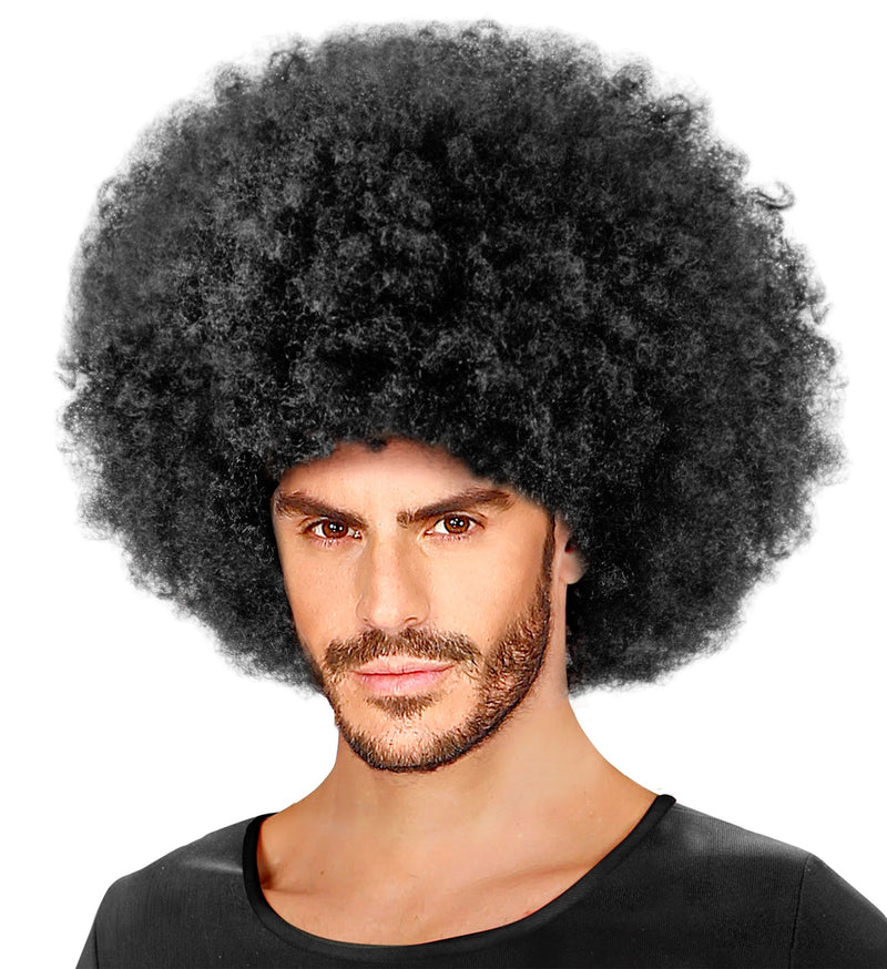 Black Oversized Afro Wig for men
