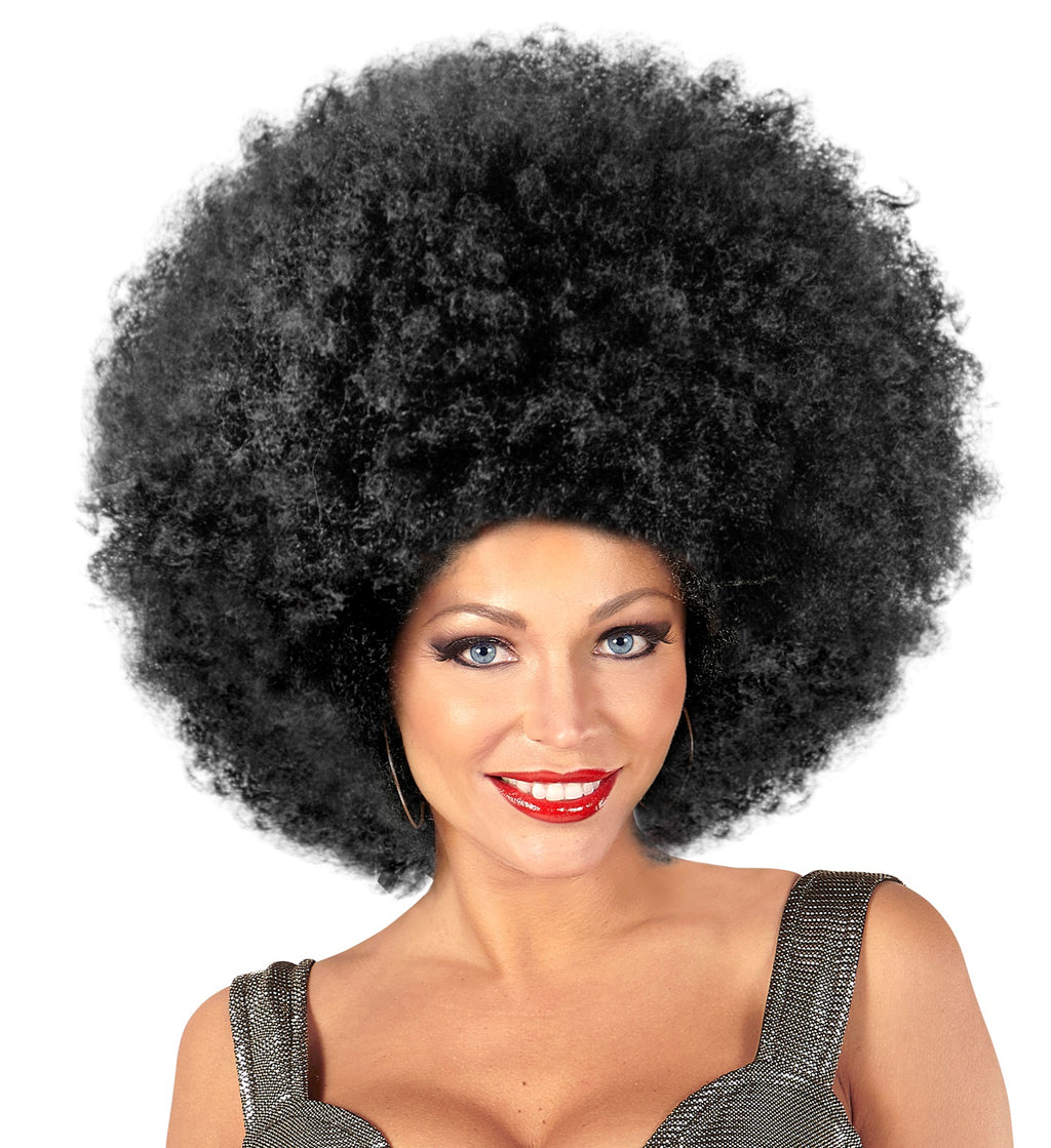 Linfairy Long Black Afro Curly Wig Halloween Cosplay Linfairy Long Black Afro Curly Wig Halloween Cosplay