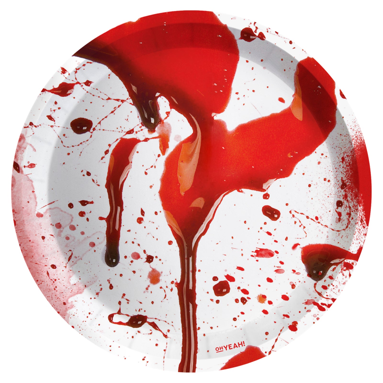 Bloody Plates 17cm Pack of 8