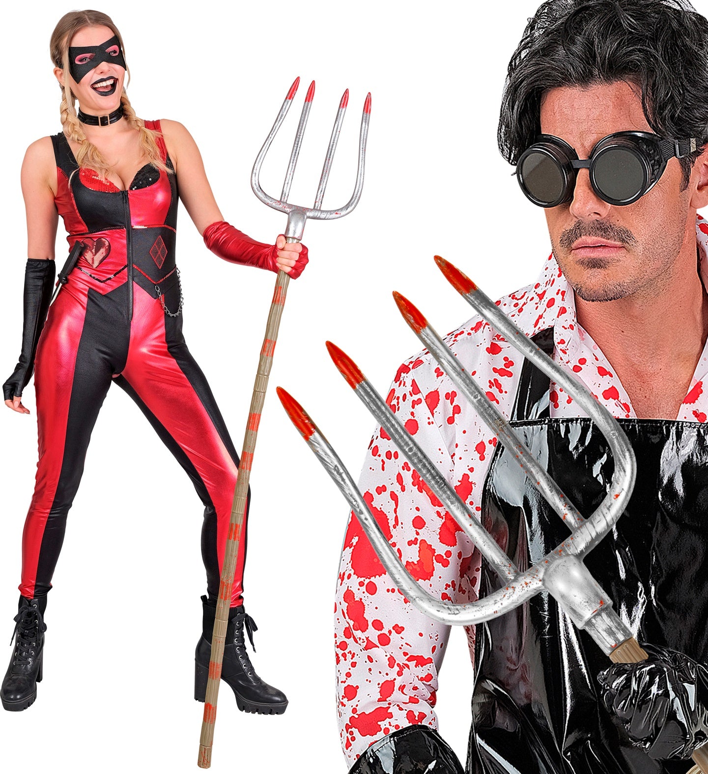 Bloody Pitchfork costume accessory