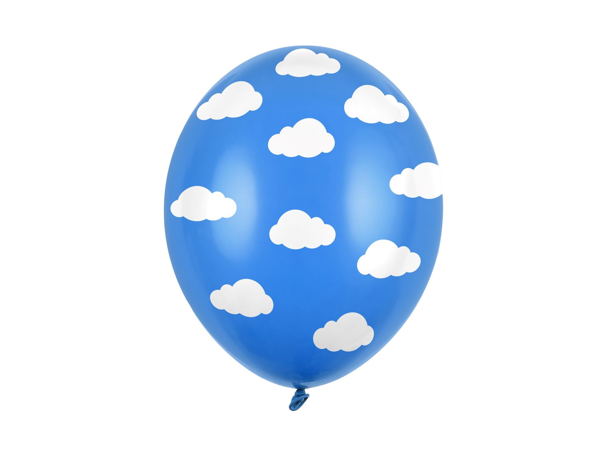 Blue Balloons with Clouds