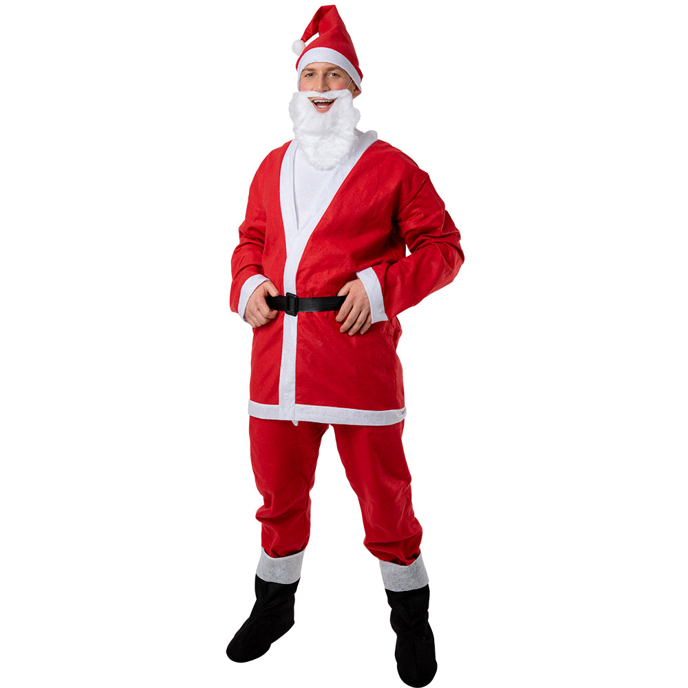 Budget 6 Piece Santa Suit