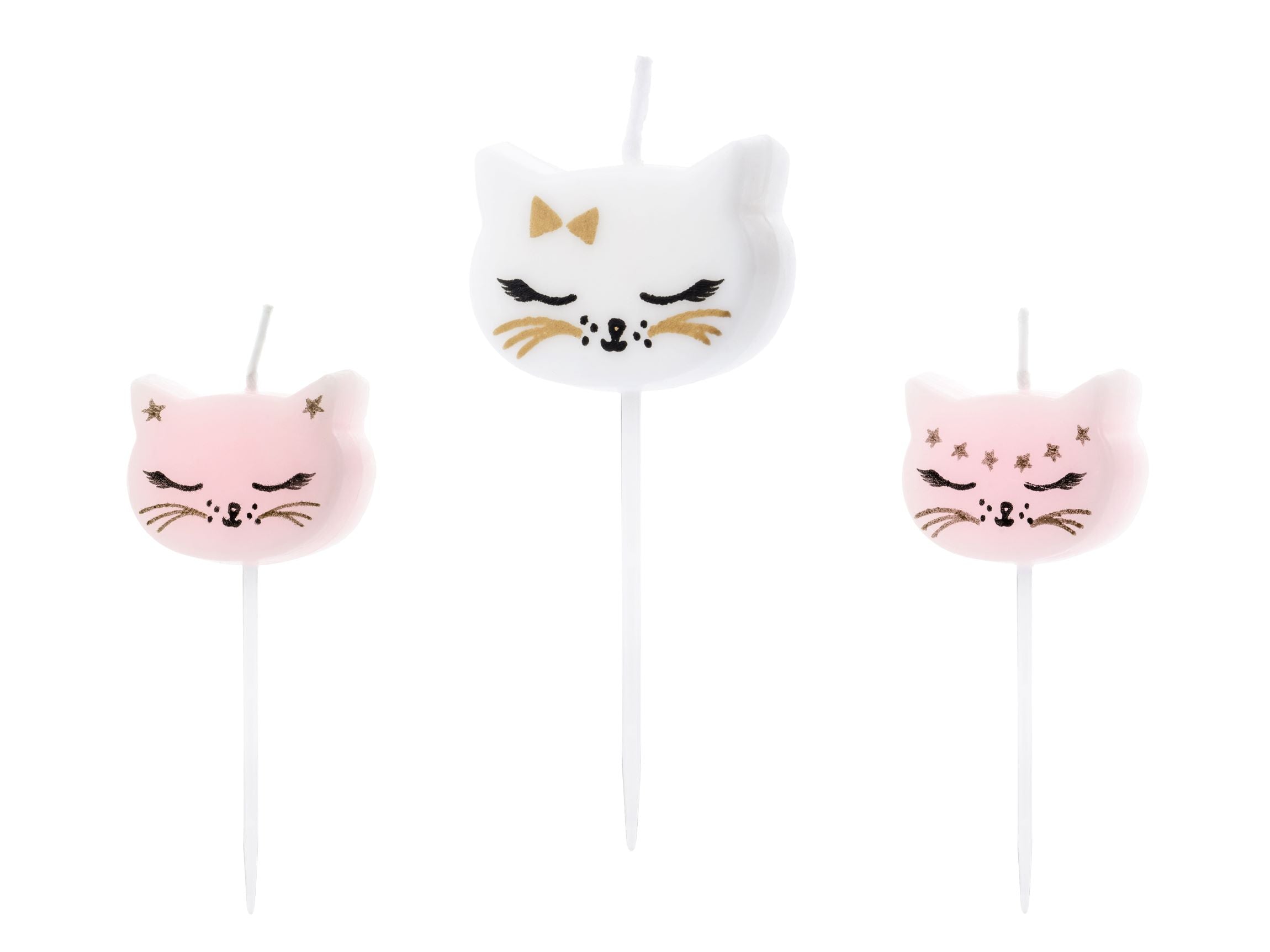 Cat Shaped Birthday Candles