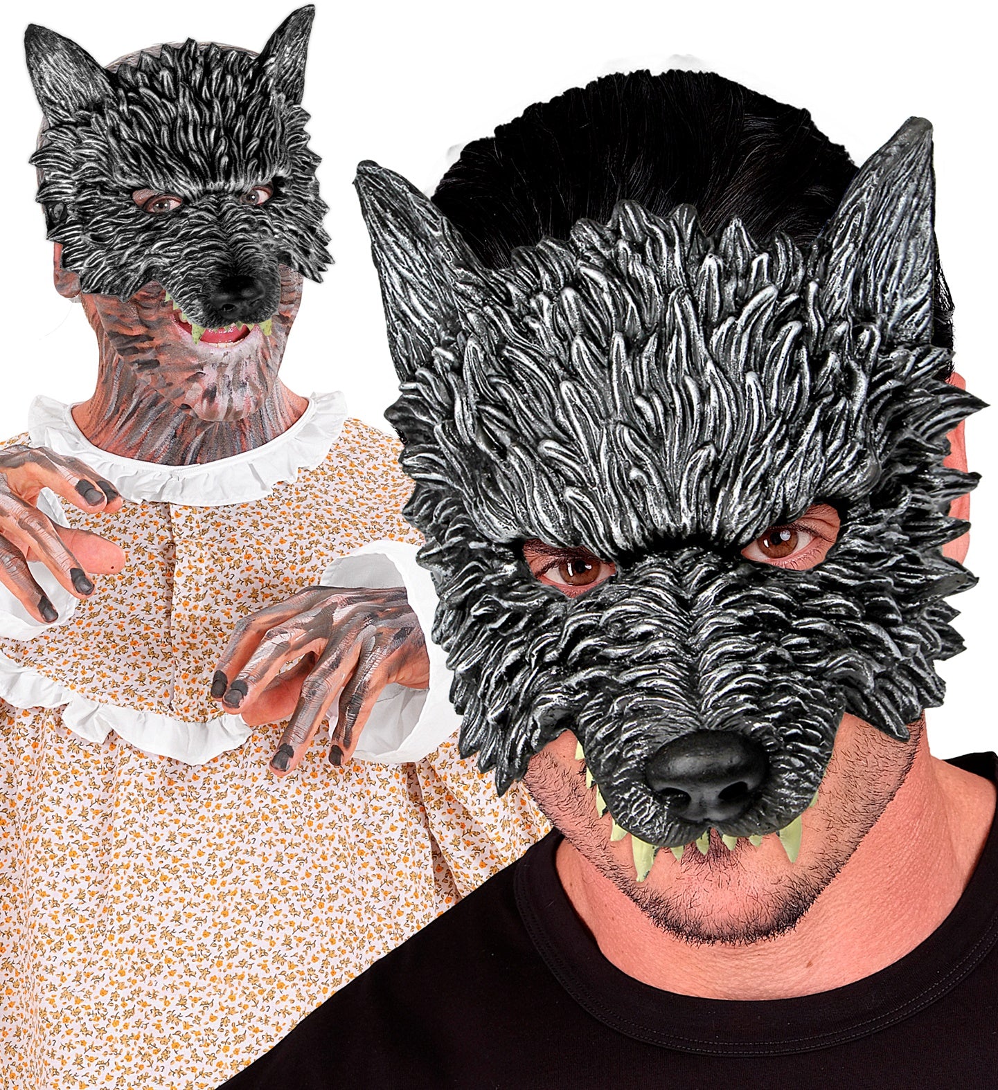 Chinless Wolf Mask