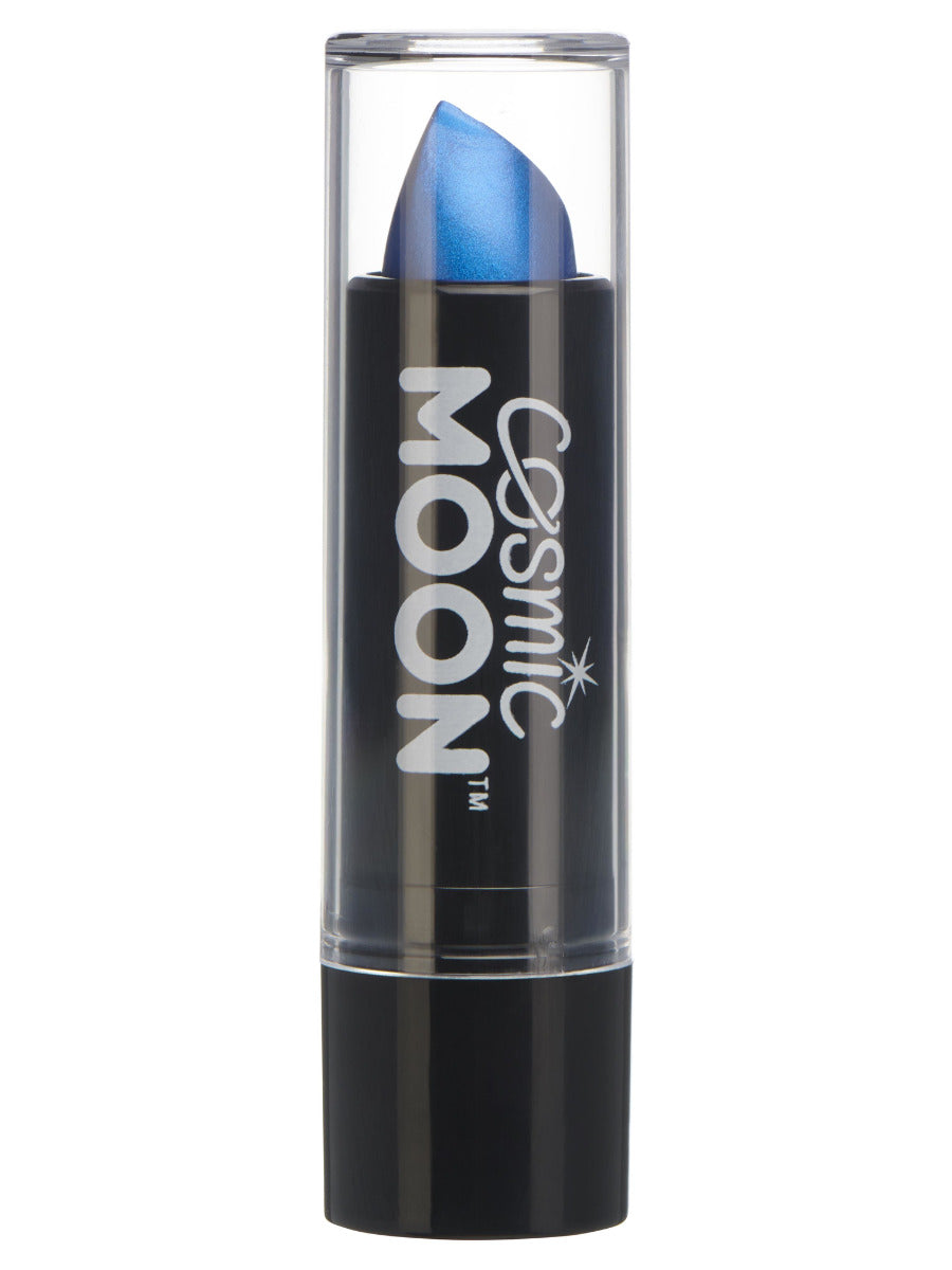 Cosmic Moon Metallic Blue Lipstick