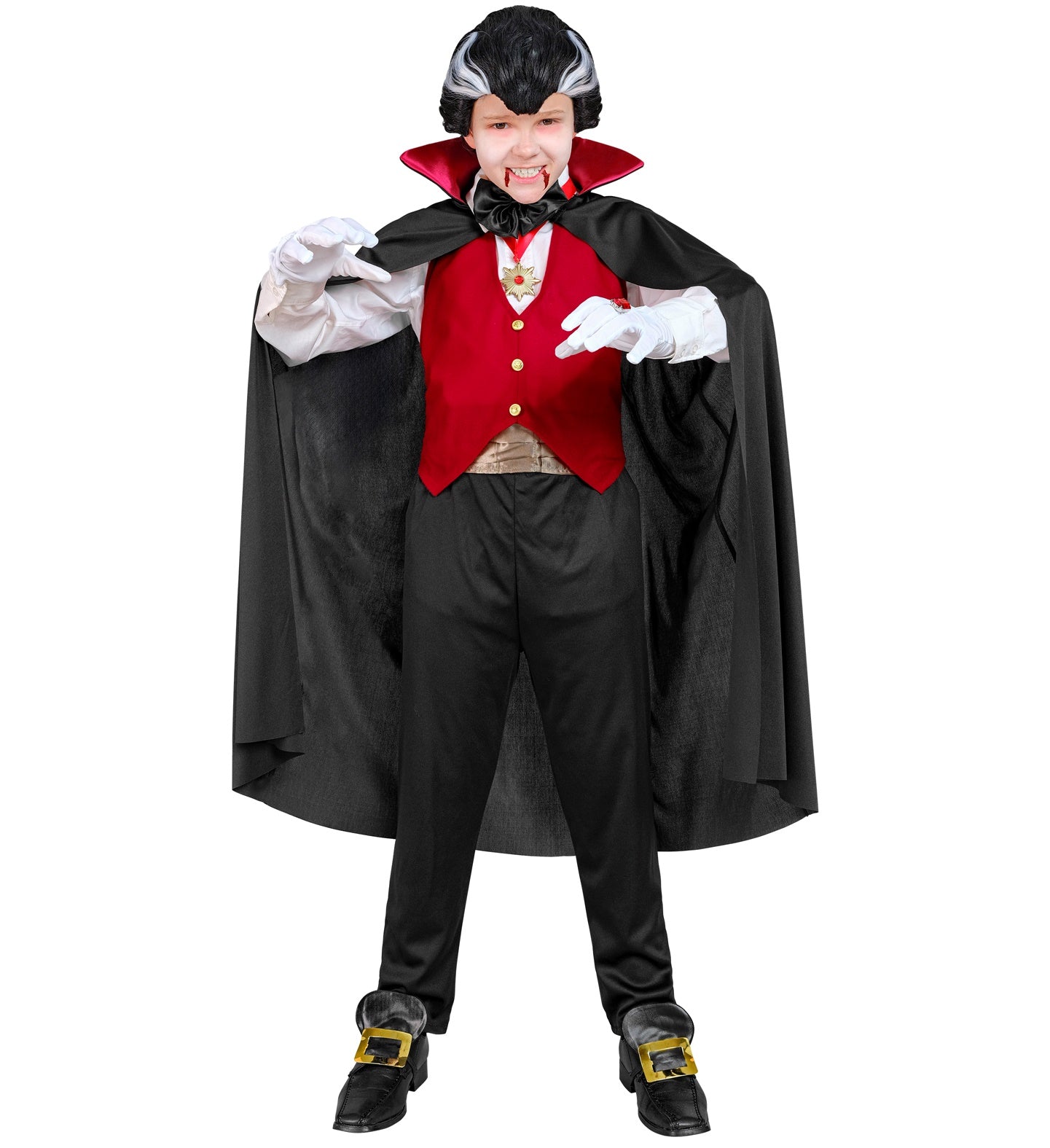 Count Dracula Vampire Costume Boys